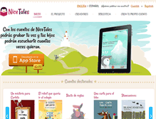 Tablet Screenshot of nicetales.com